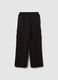 Teddy Cargo Sweatpants Black_4