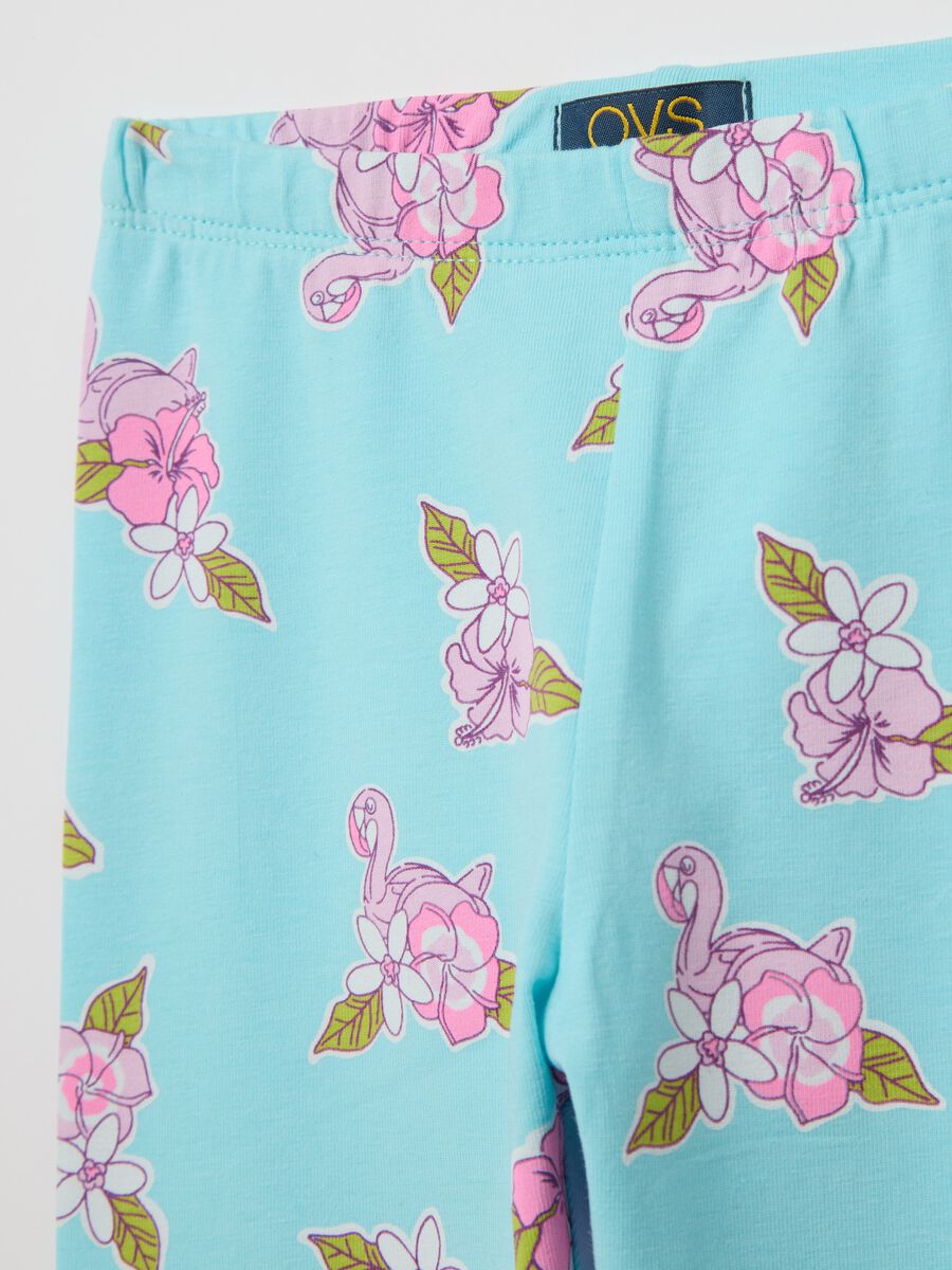 Two-pack stretch cotton leggings_2