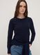 Blue Sweater with Fitted Fit_1