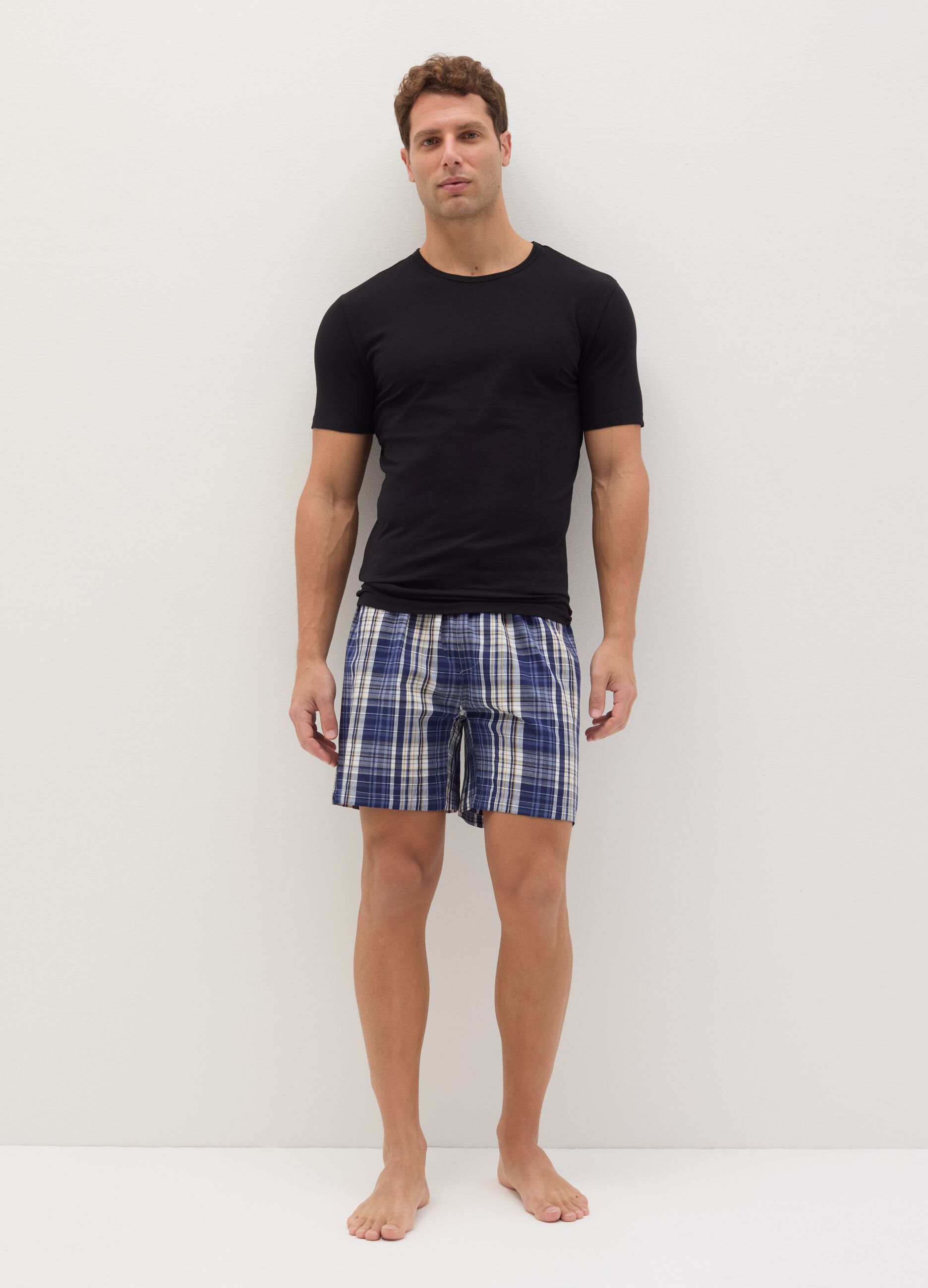 Two-pack organic cotton undershirts