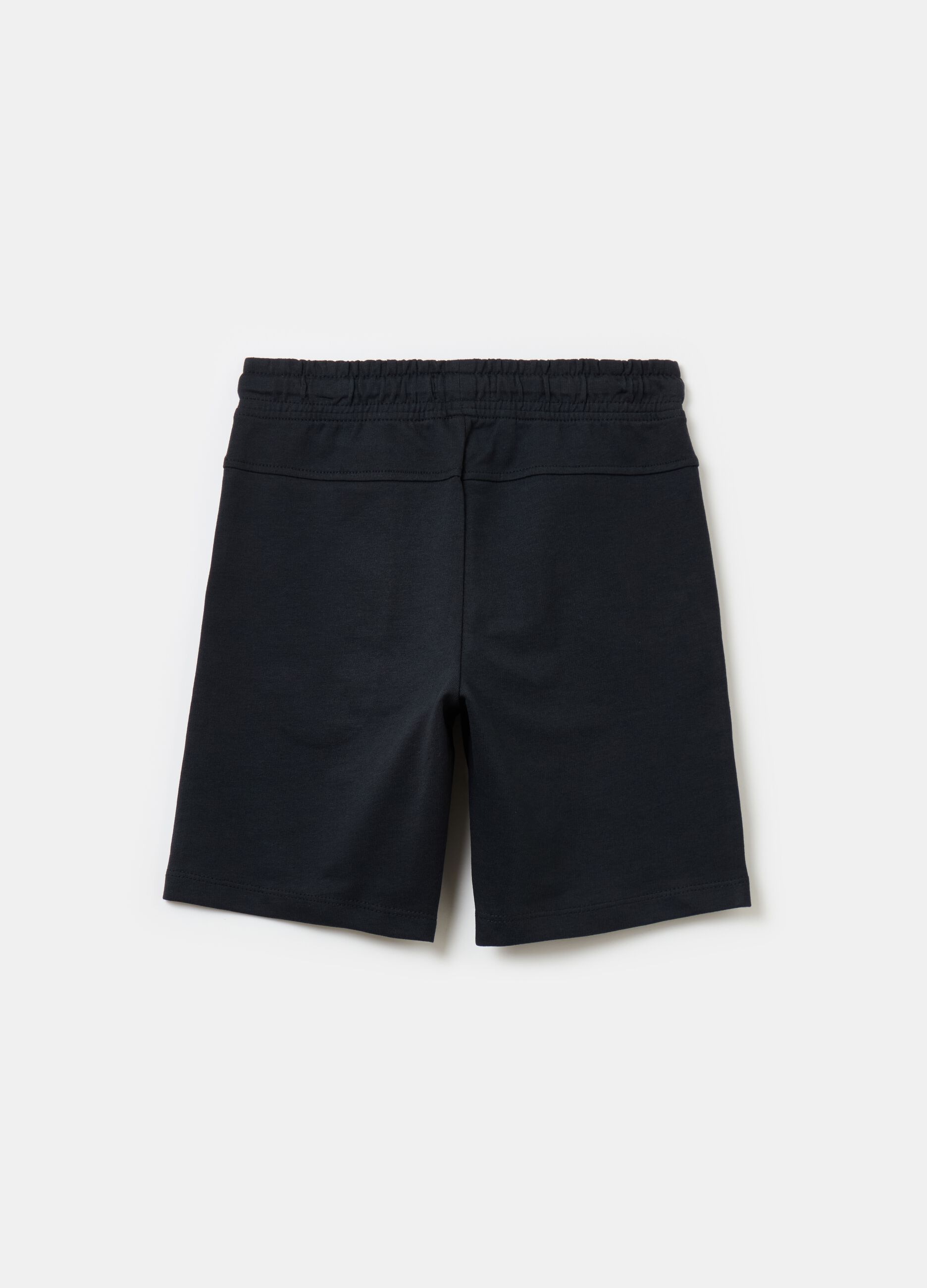 Bermuda con coulisse e stampa