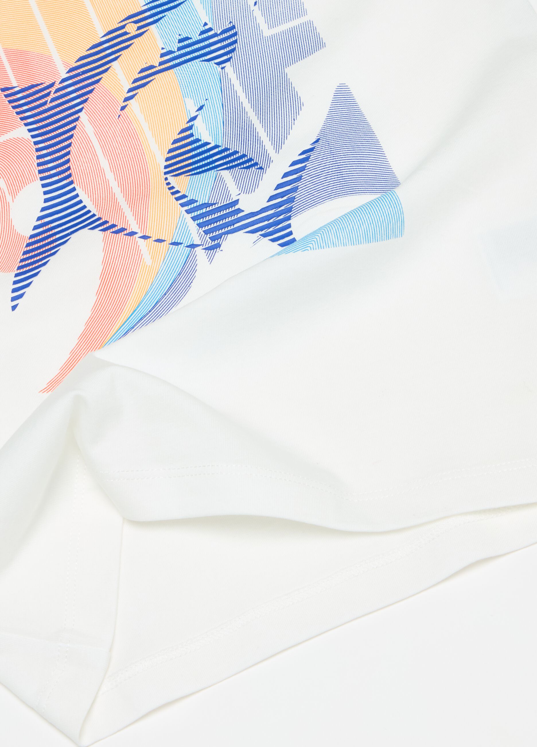 Vogatore con stampa surf e squalo