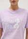 Purple pure cotton regular fit T-shirt with Sailor Moon print_3