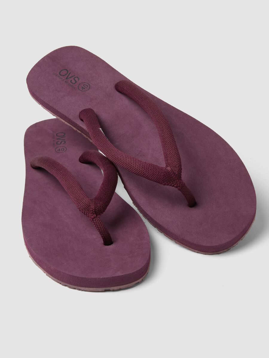 Infradito viola con cinturini spessi_1