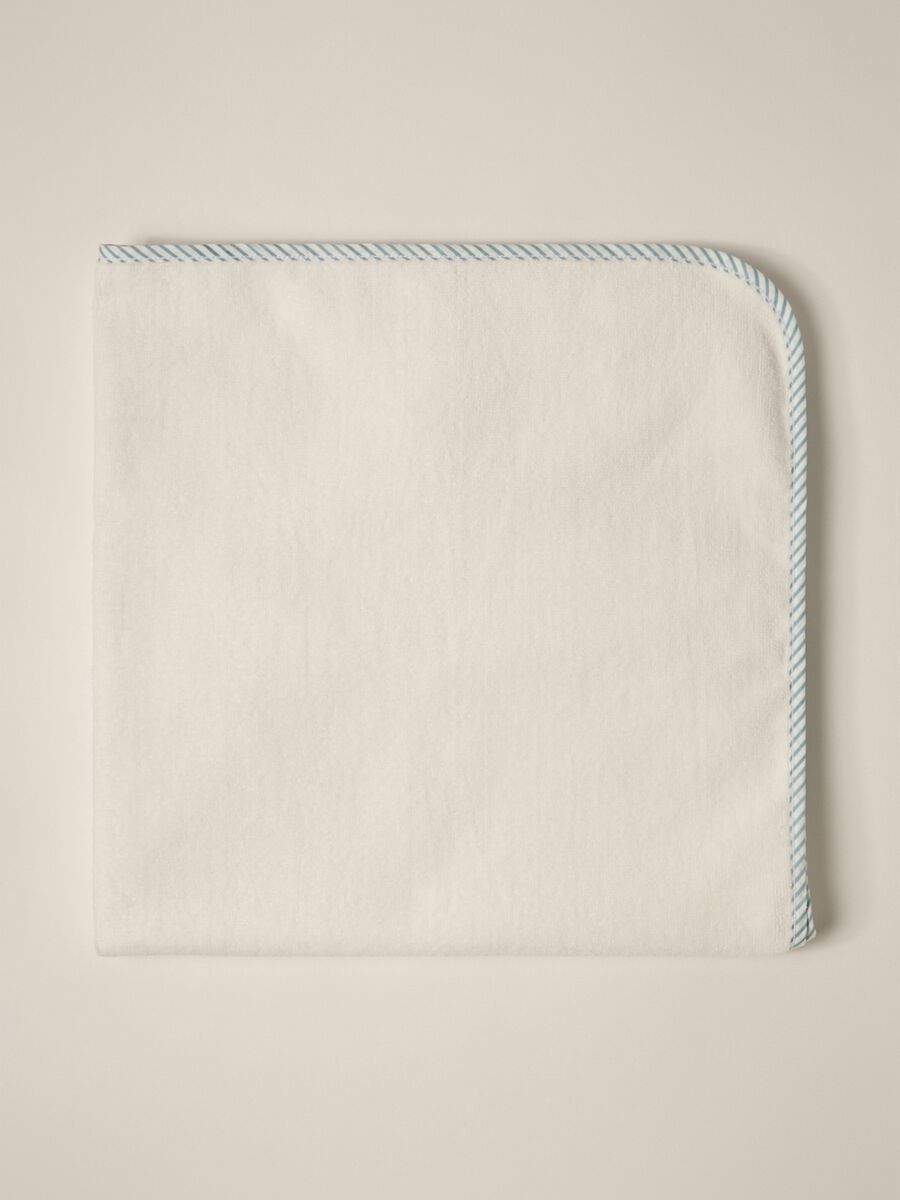 IANA newborn boy towel with corner_2
