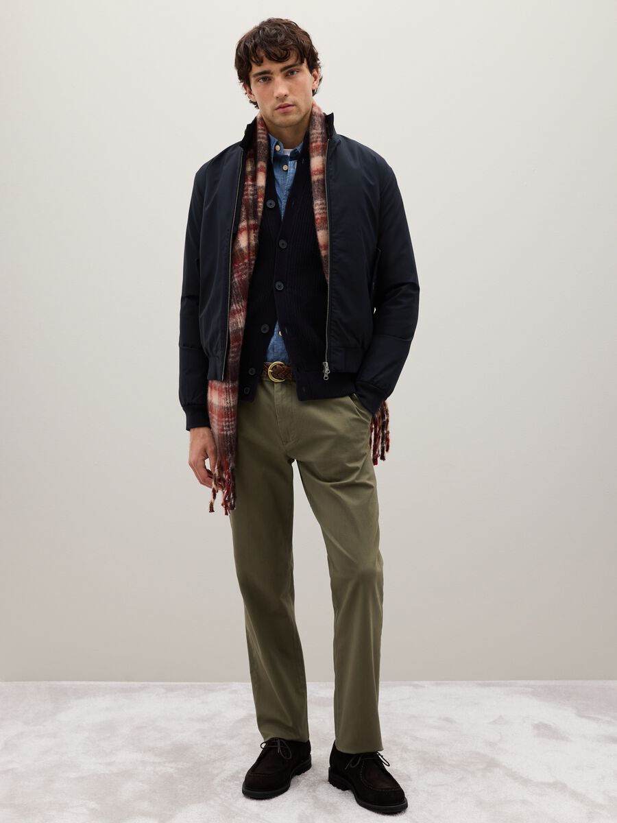 Giacca blu regular fit_1