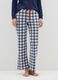 Multicolour regular fit pyjamas in pure cotton_3