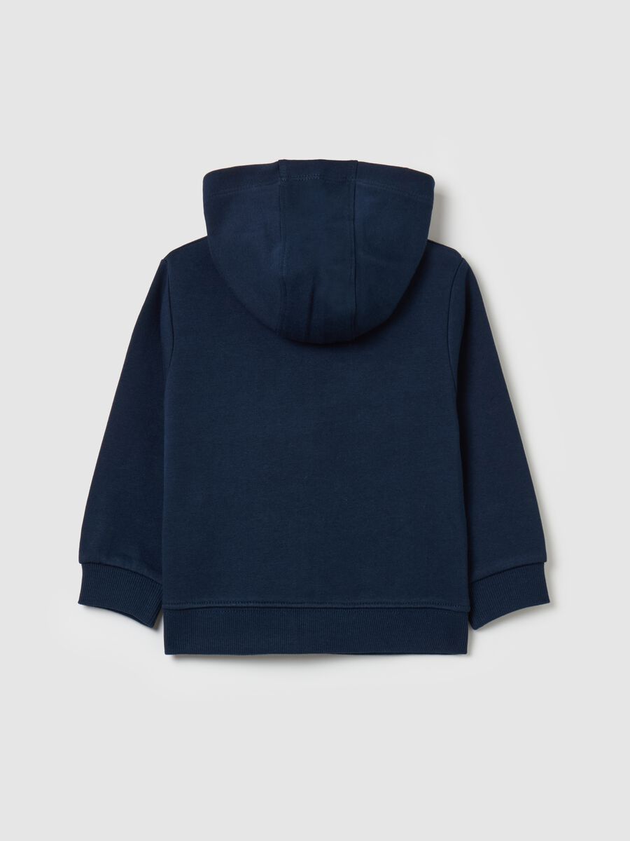 Full-zip plush hoodie_1