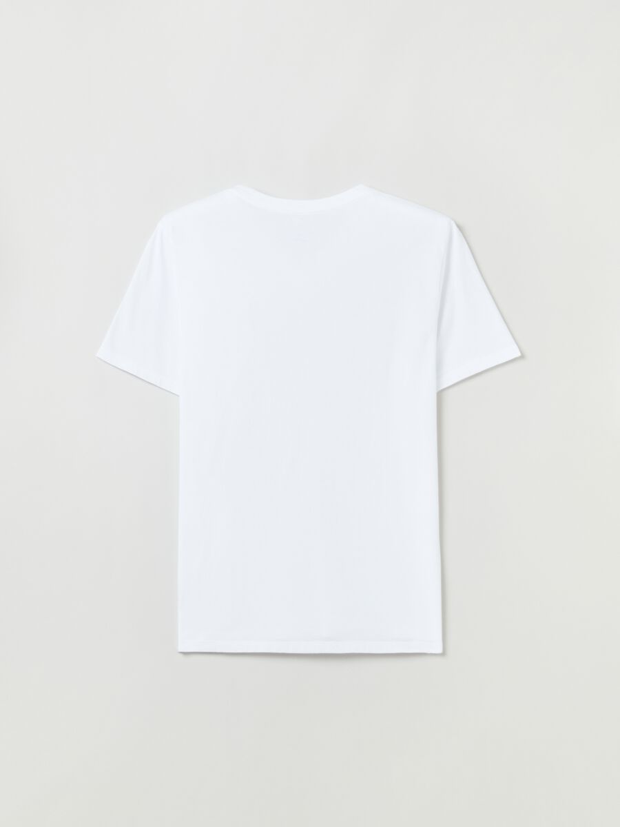 Cotton V-neck T-shirt_2