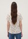 White floral stretch-cotton T-shirt, regular fit_3
