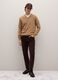 Brown Lambswool Sweater_1