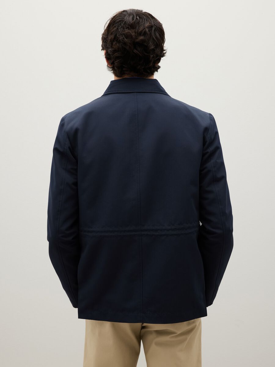 Blue Jacket in Regular Fit_2