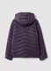 Purple Ultralight Quilted Jacket with Hood and Zip_5