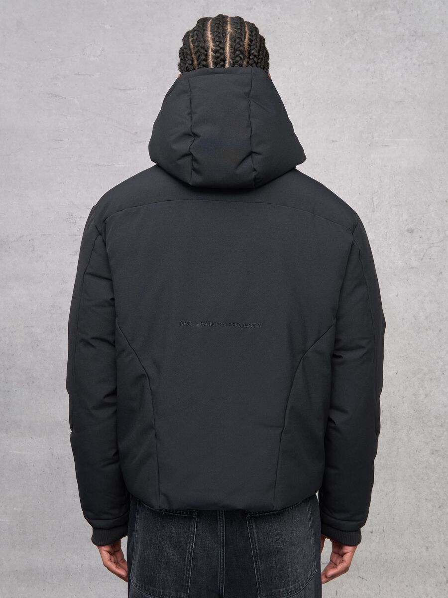 Technical Puffer Jacket Black_3