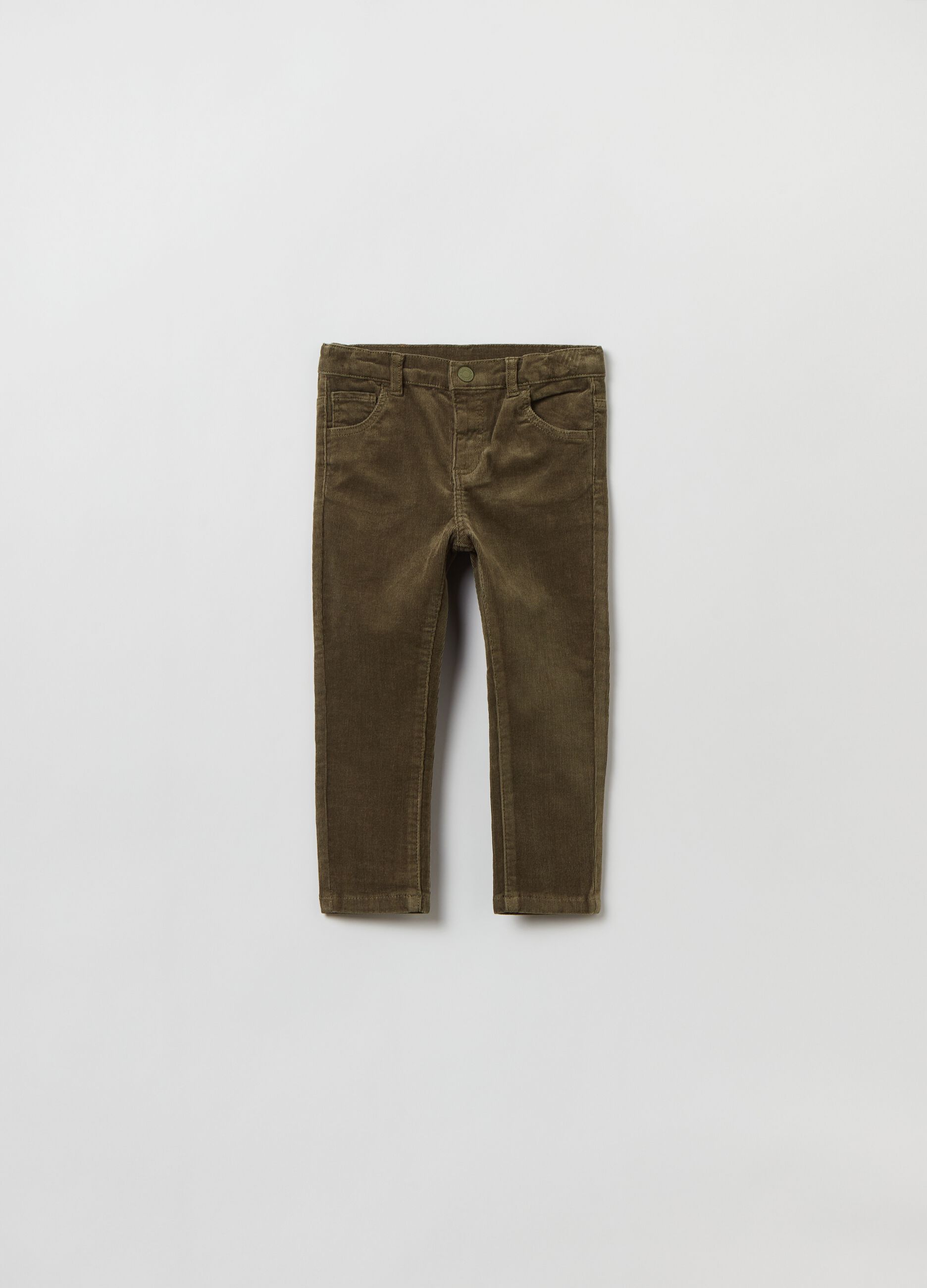 Pantaloni in corduroy cinque tasche_1