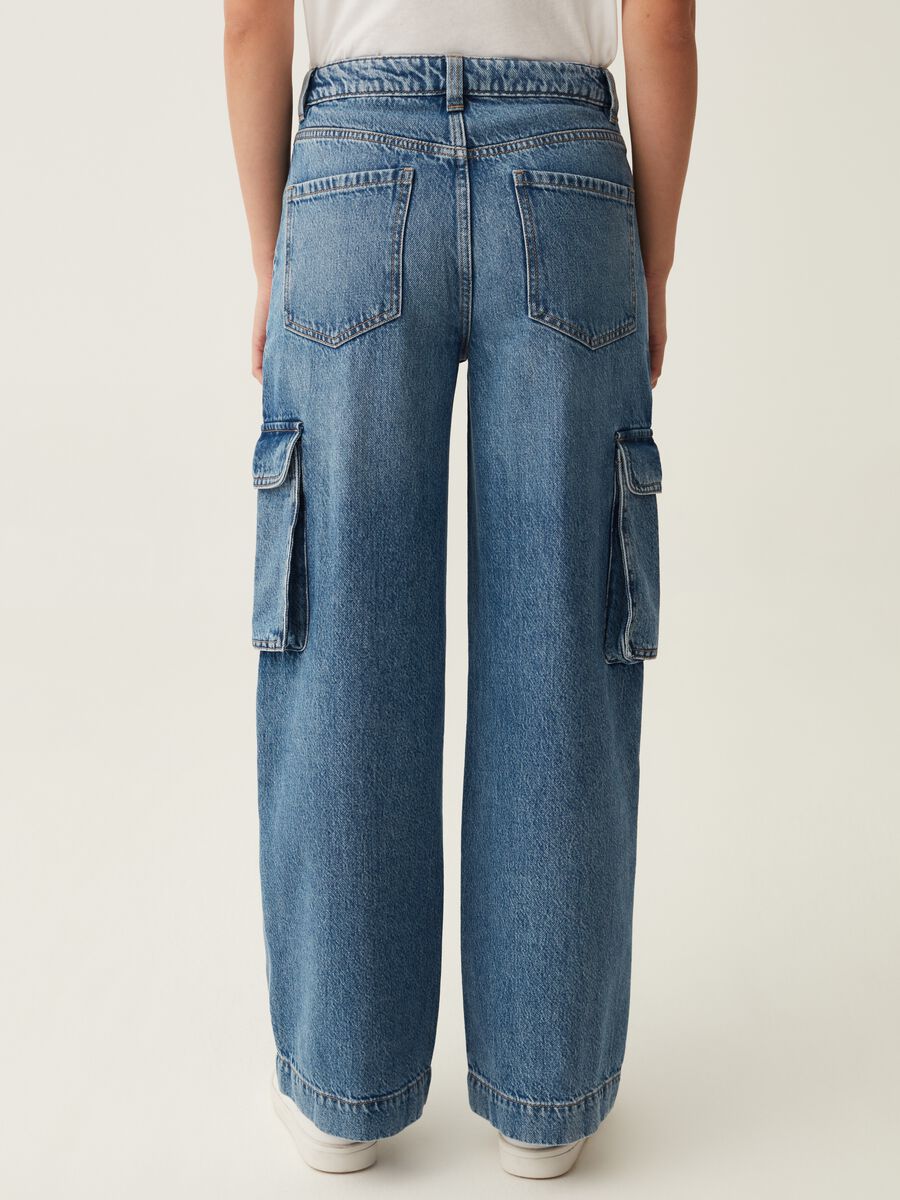 Jeans cargo acid wash_2