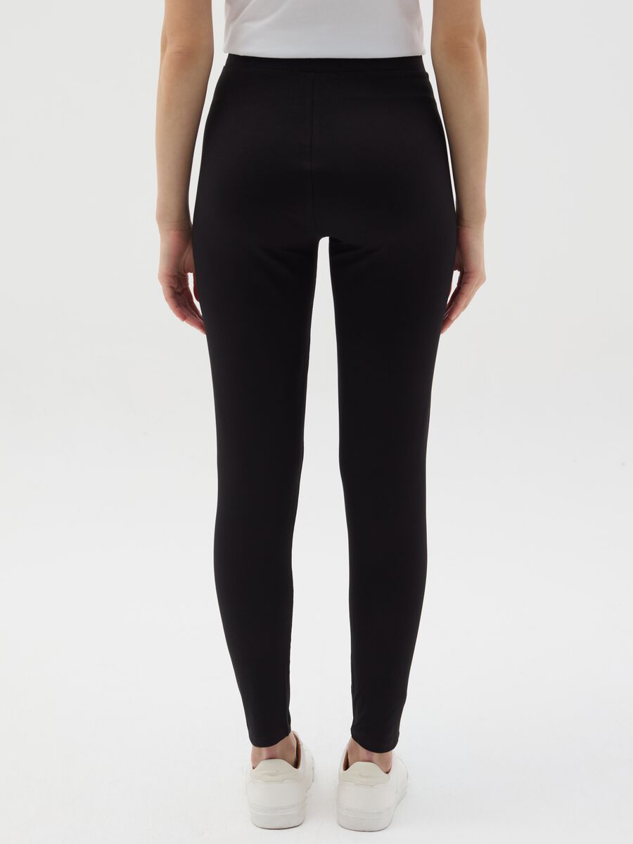 Essential leggings in stretch cotton_3
