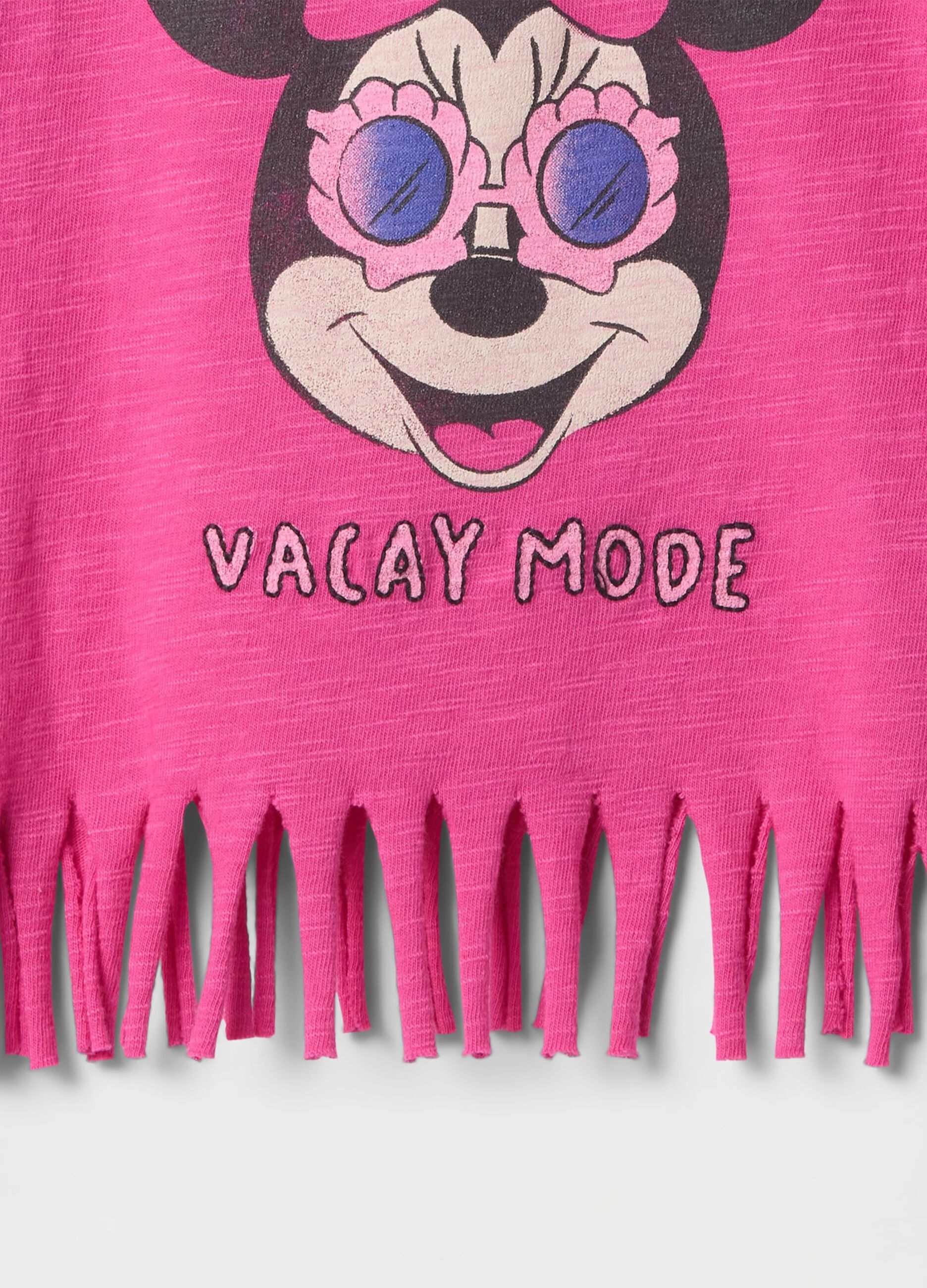 Pink Minnie Fringe T-shirt for Girls