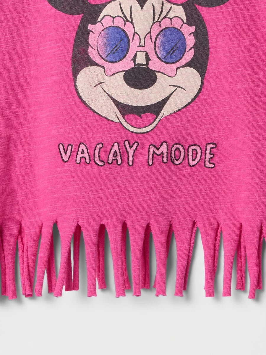 Pink Minnie Fringe T-shirt for Girls_2