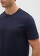 Blue pure cotton regular fit t-shirt_3