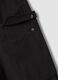 Black cotton cargo Bermuda shorts &ndash; baggy fit_1