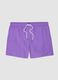Purple swim shorts with elasticated waistband_4