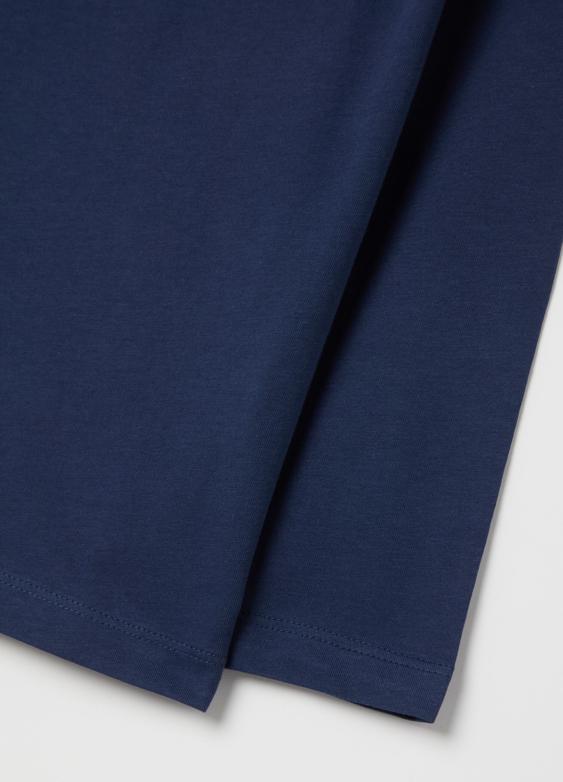 Long-sleeved T-shirt in cotton