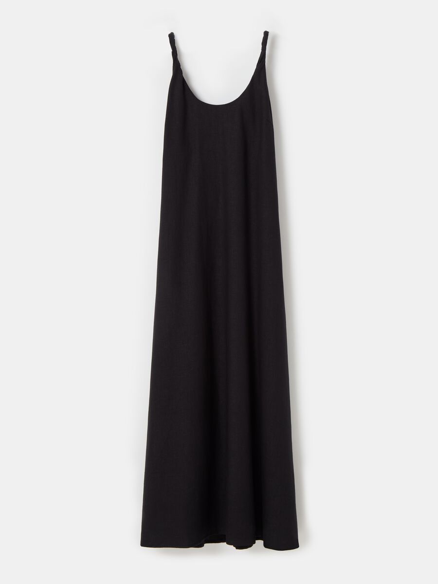 Contemporary long sleeveless dress_1