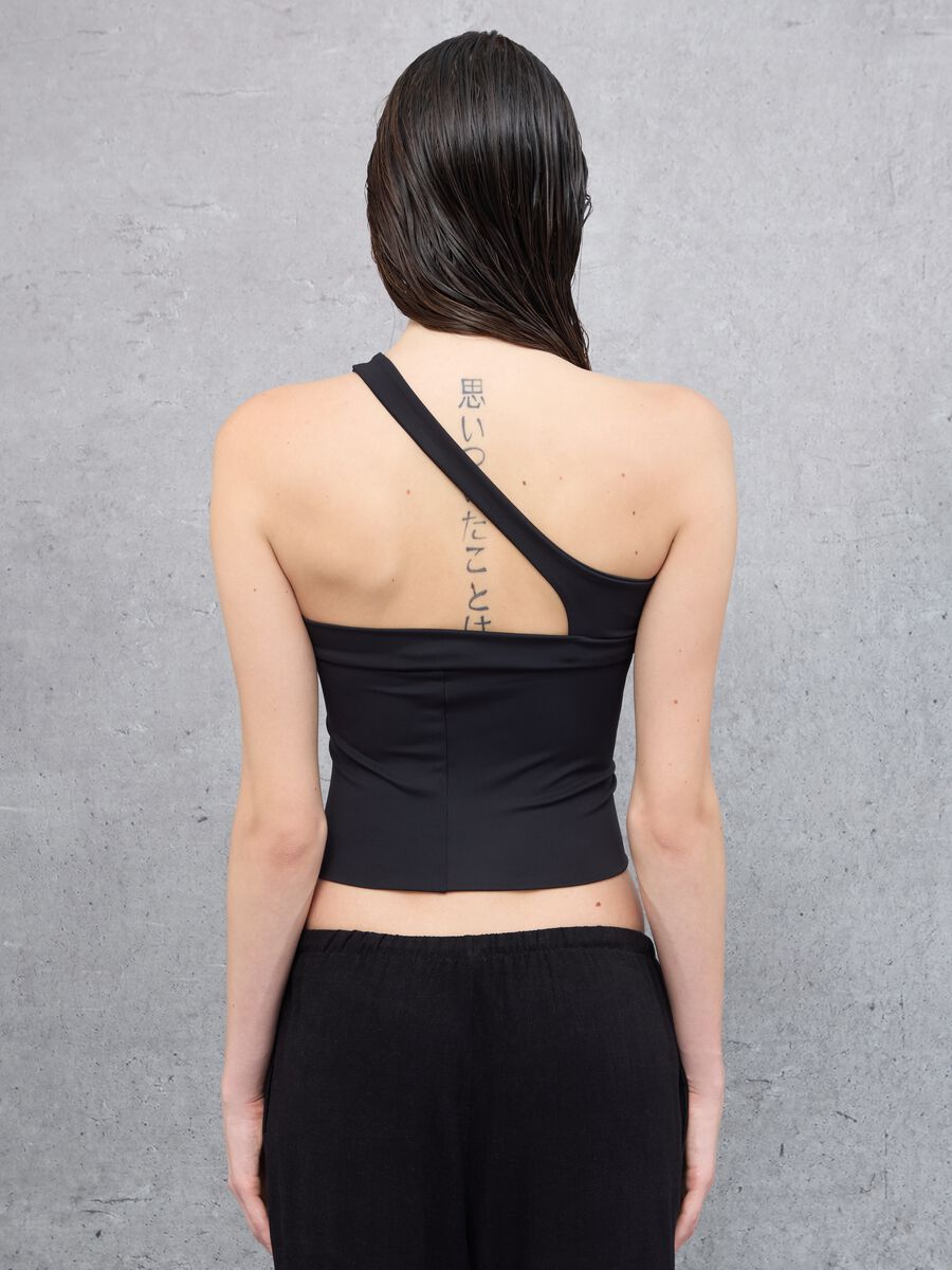 Asymmetrical Adjustable Top Black_1