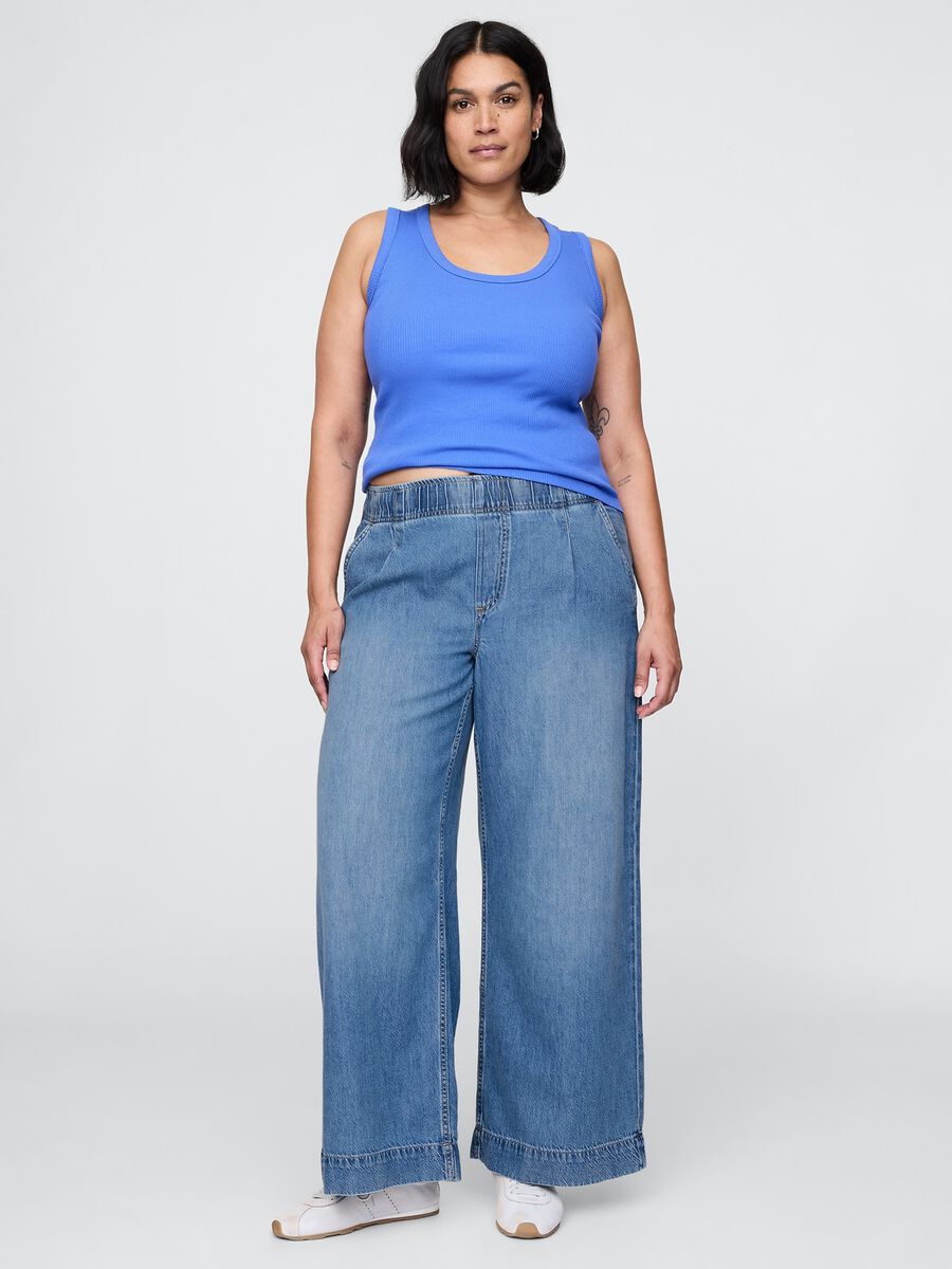 Gap Wide Leg Denim Jeans_4