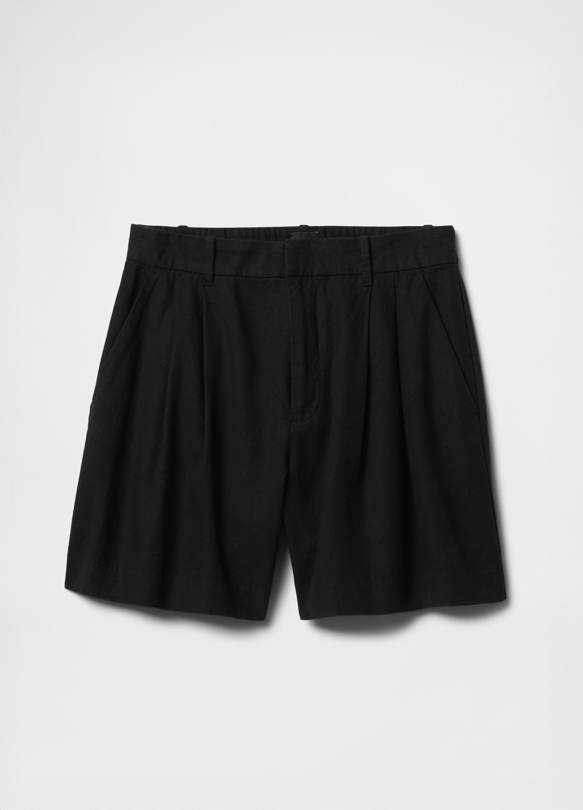 Summer Black Set with Waistcoat and Shorts