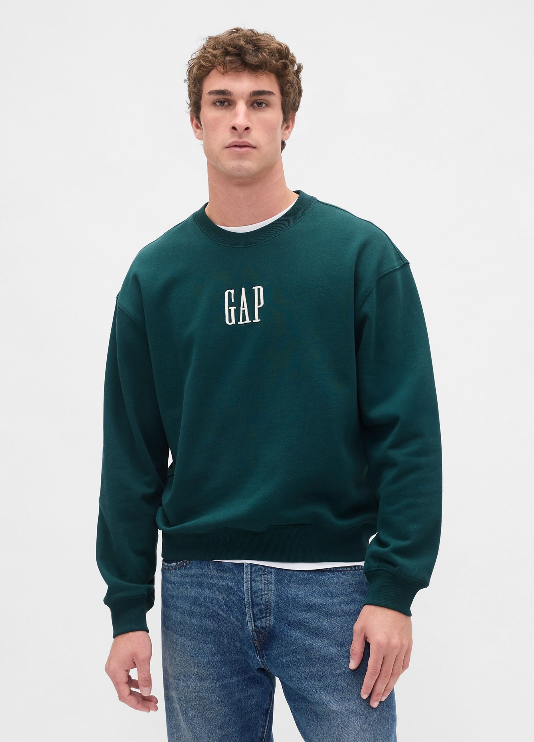 Green Crewneck Sweatshirt