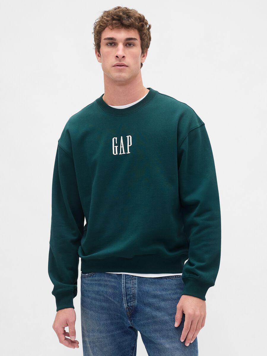 Green Crewneck Sweatshirt_0
