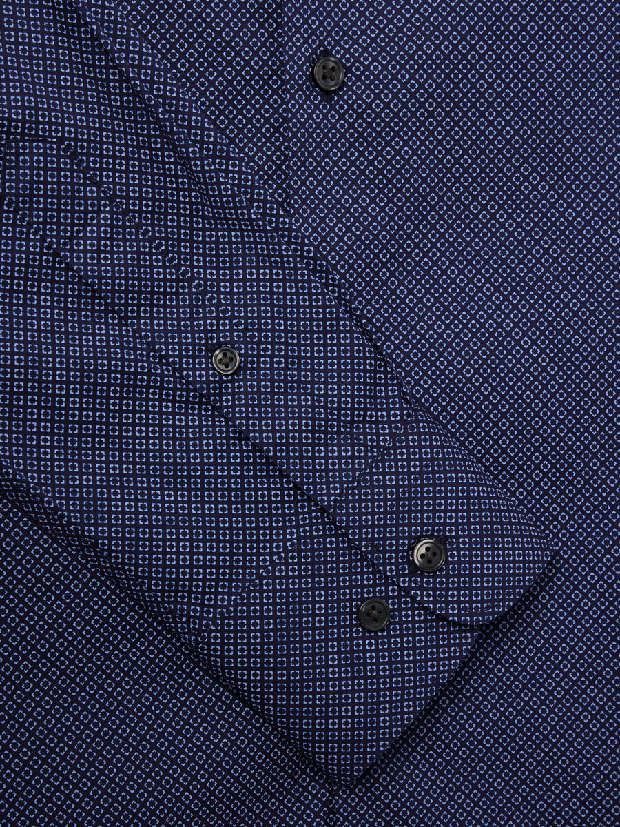 Regular-fit shirt with micro pattern_5
