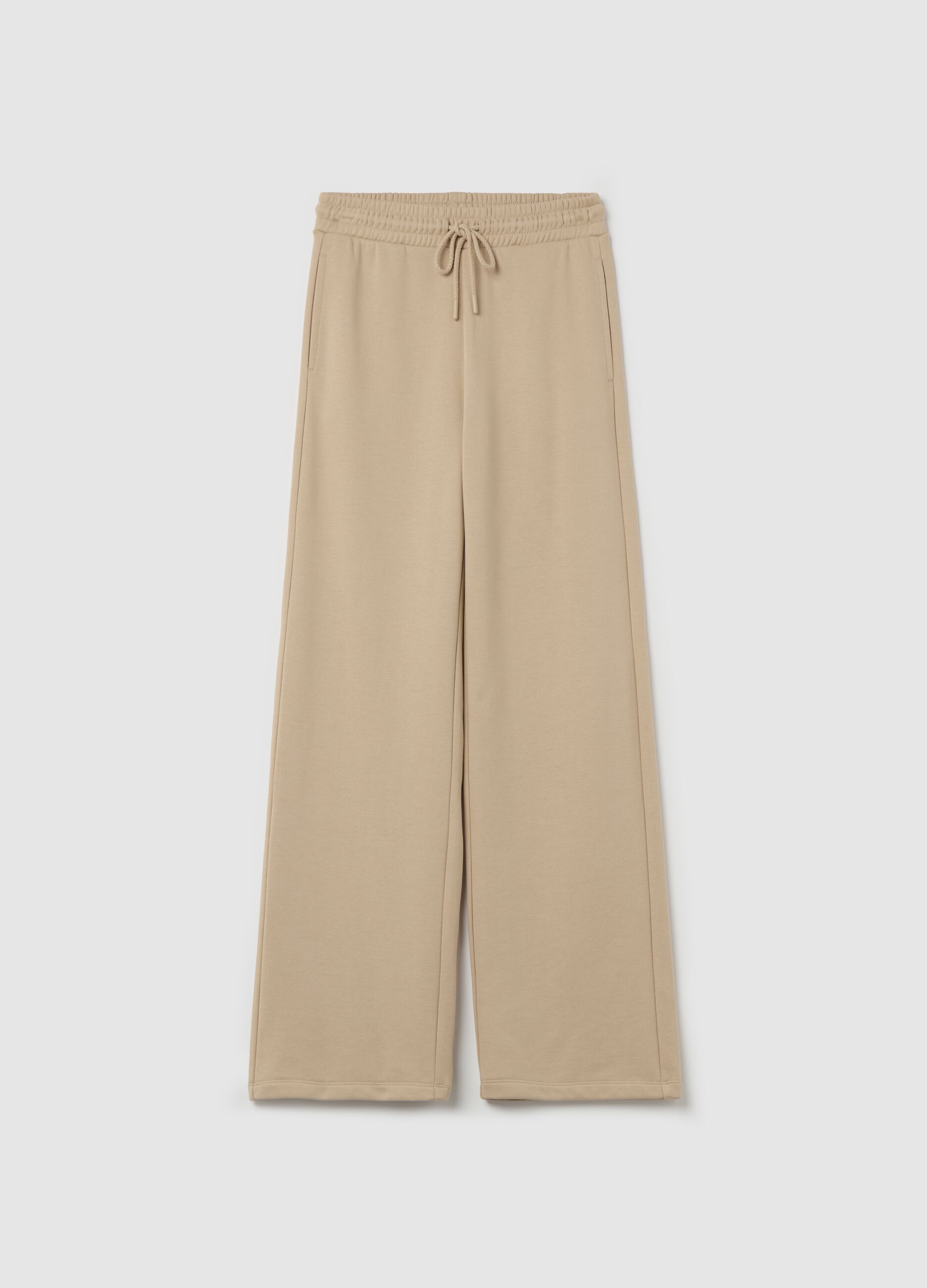 Essential straight-fit joggers with drawstring