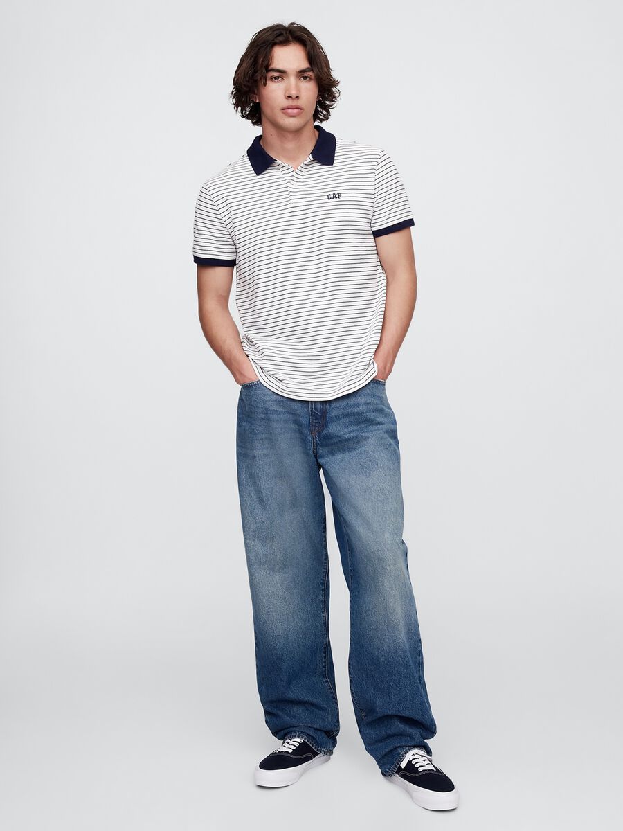 Striped Polo Shirt_1