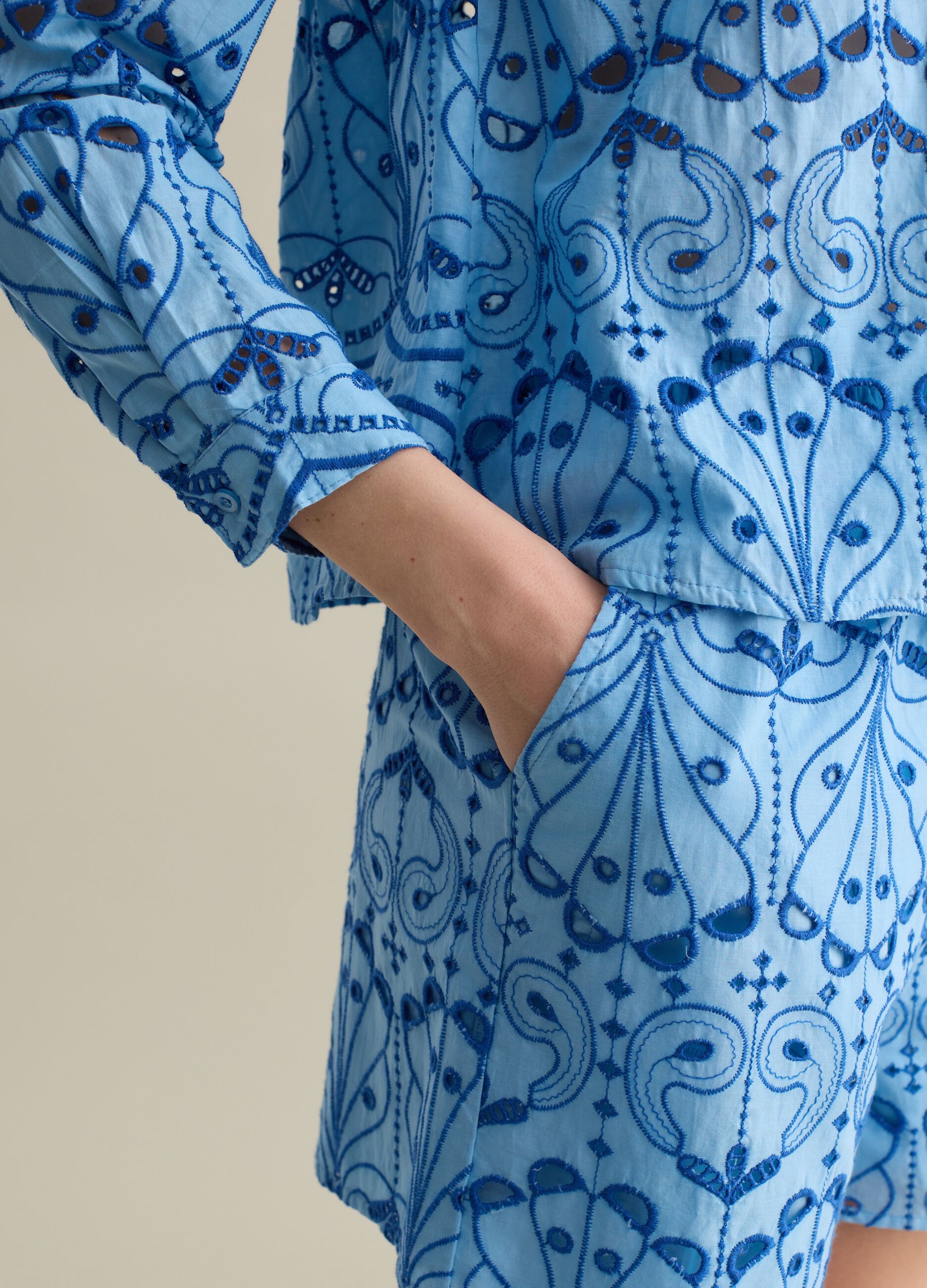 Broderie anglaise shirt