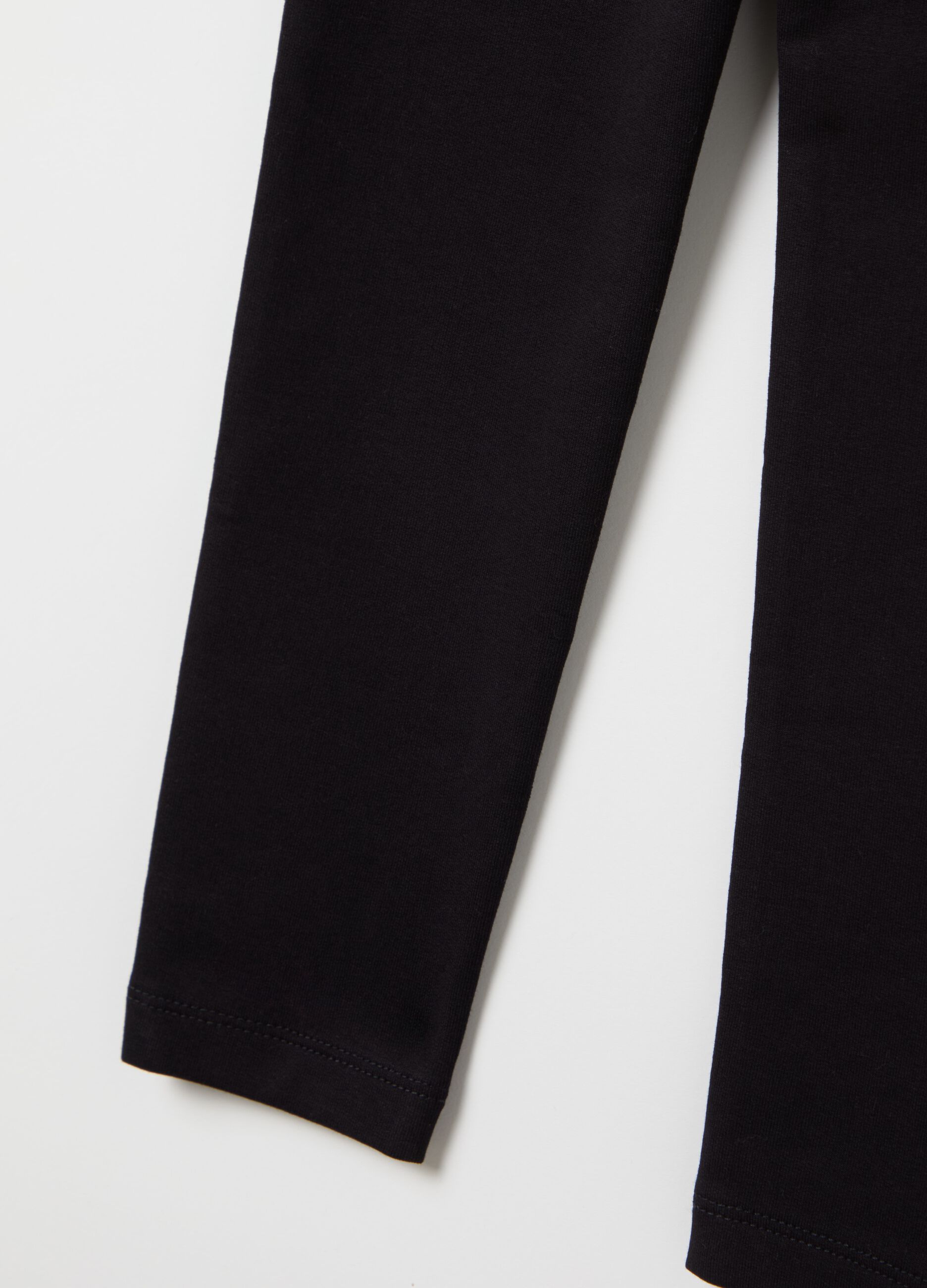 Stretch cotton treggings