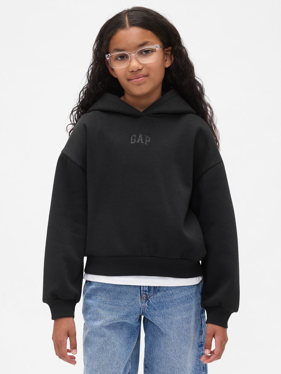 Black Hoodie Sweatshirt_0