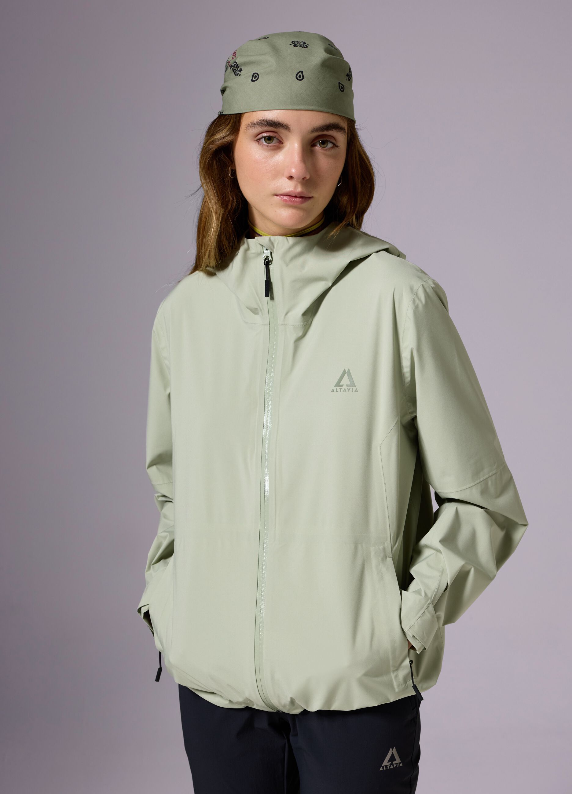 ALTAVIA WITH DEBORAH COMPAGNONI rain jacket