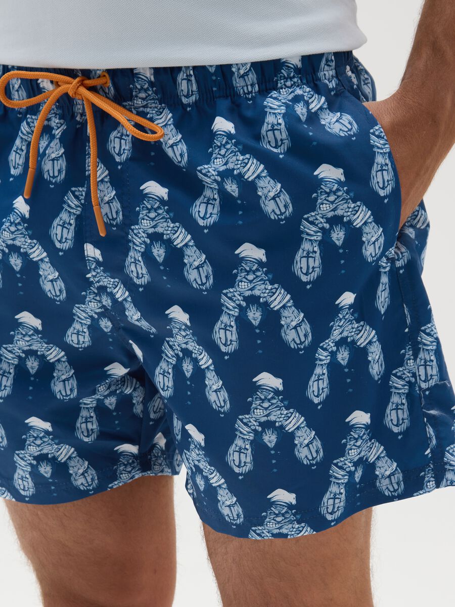 Men's Multicolour Everlast Swim Shorts_2