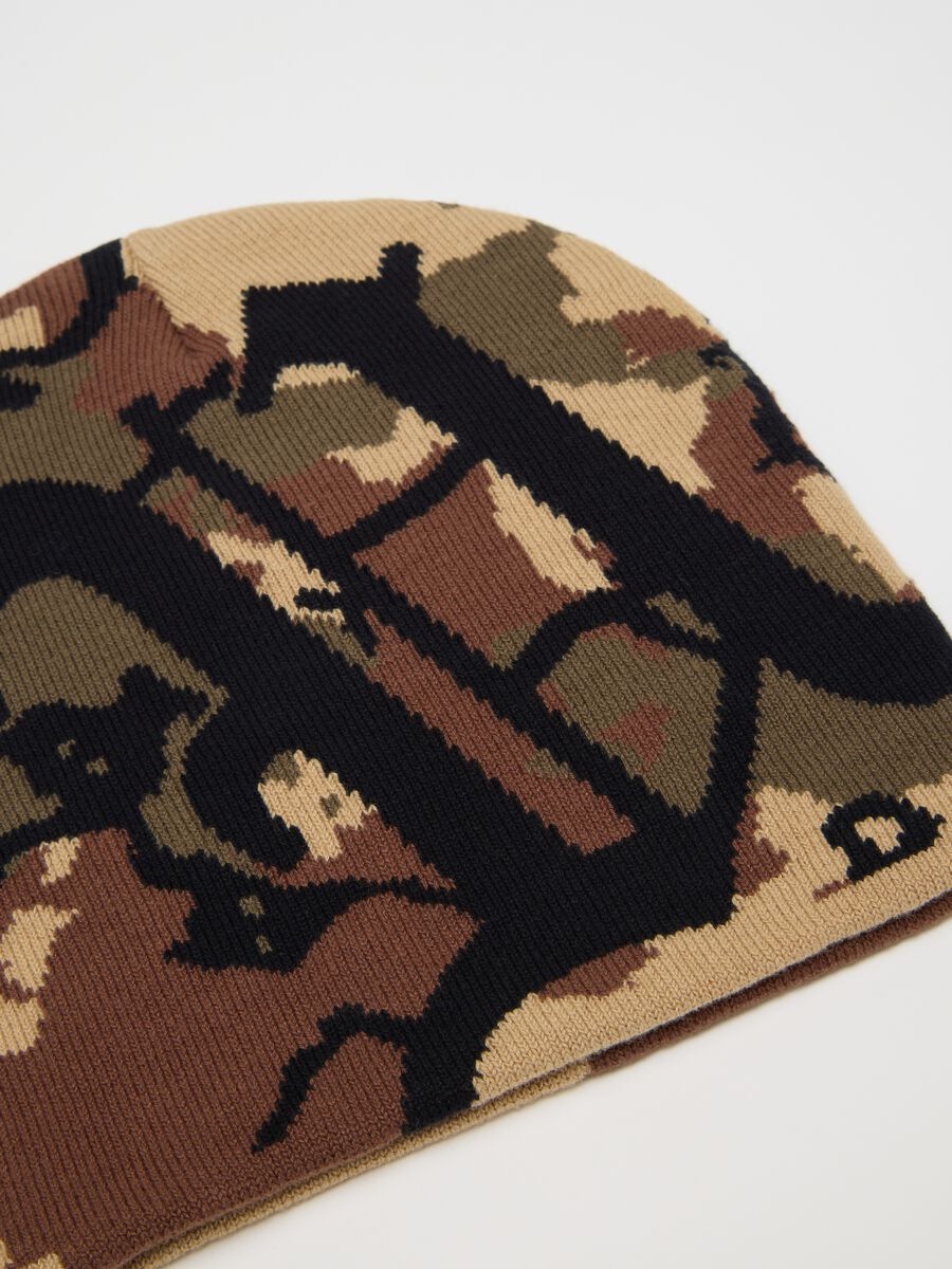 Graphic Beanie Camouflage_1