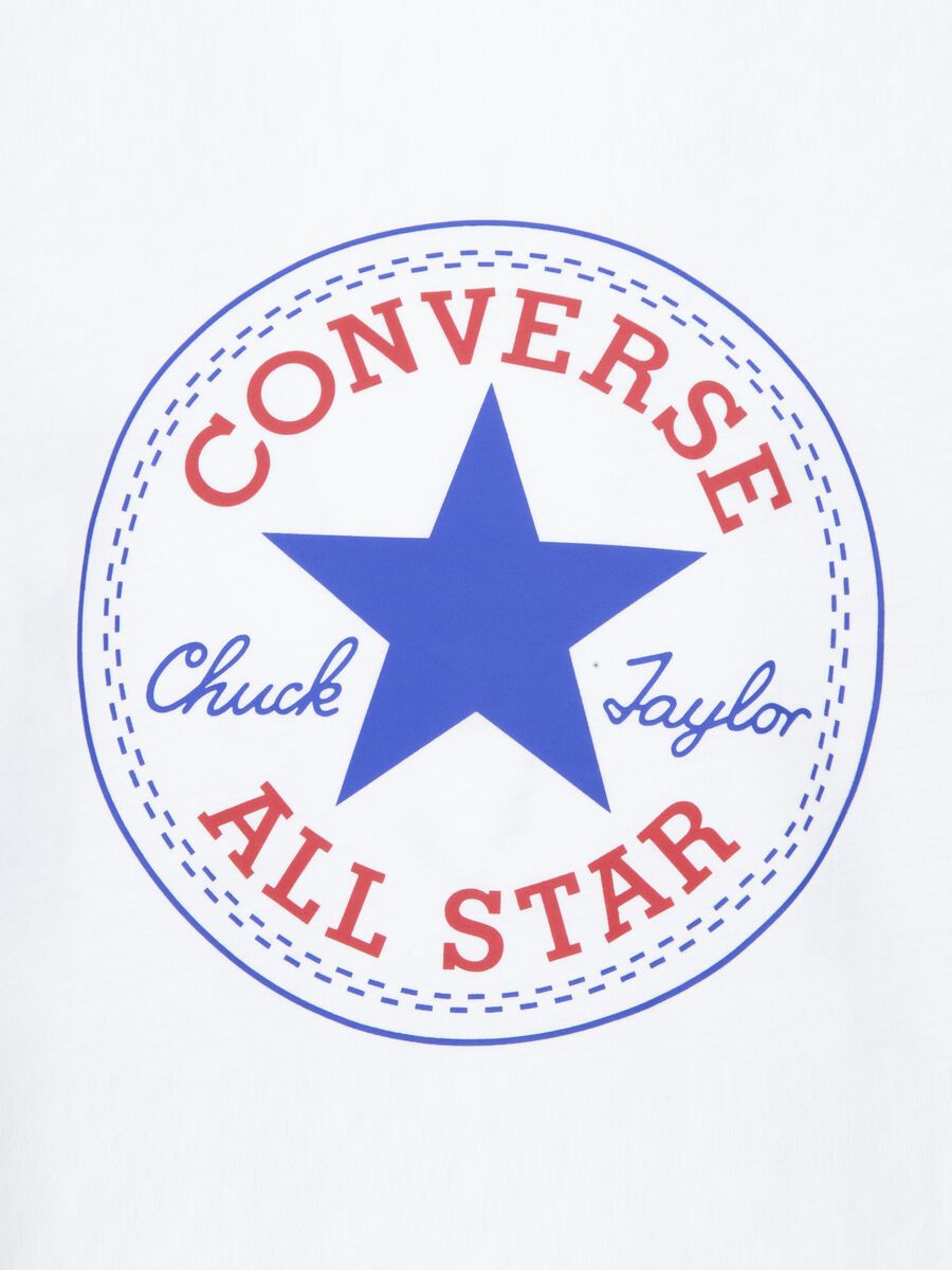 T-shirt girocollo con stampa logo Chuck Patch_2