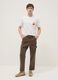White pure cotton T-shirt with graphic print, regular fit_1