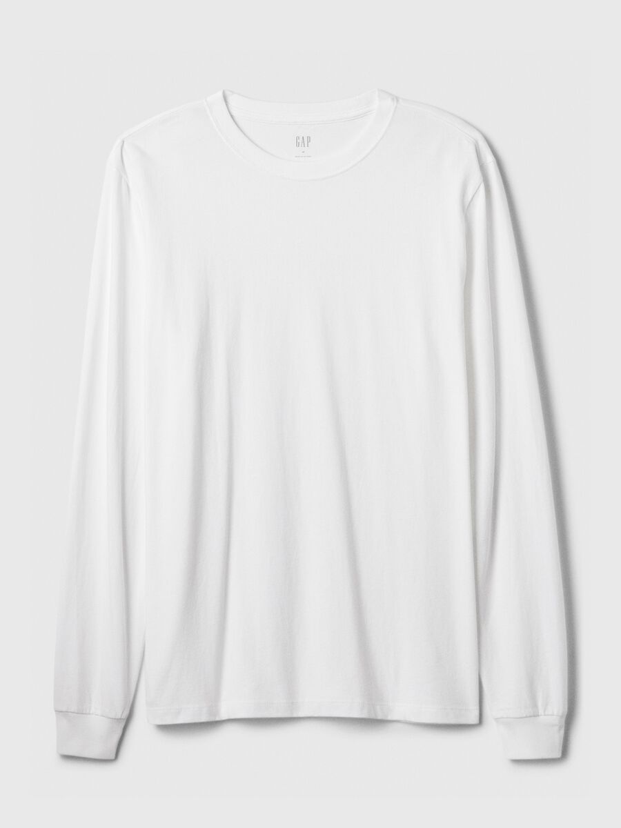 Long-sleeved T-shirt in cotton_3