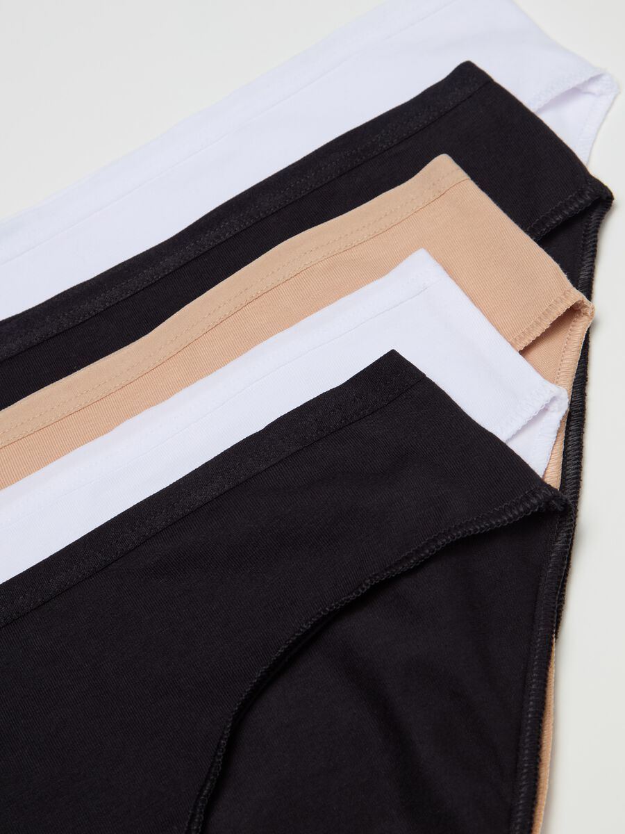 Five-pack briefs in stretch cotton_5