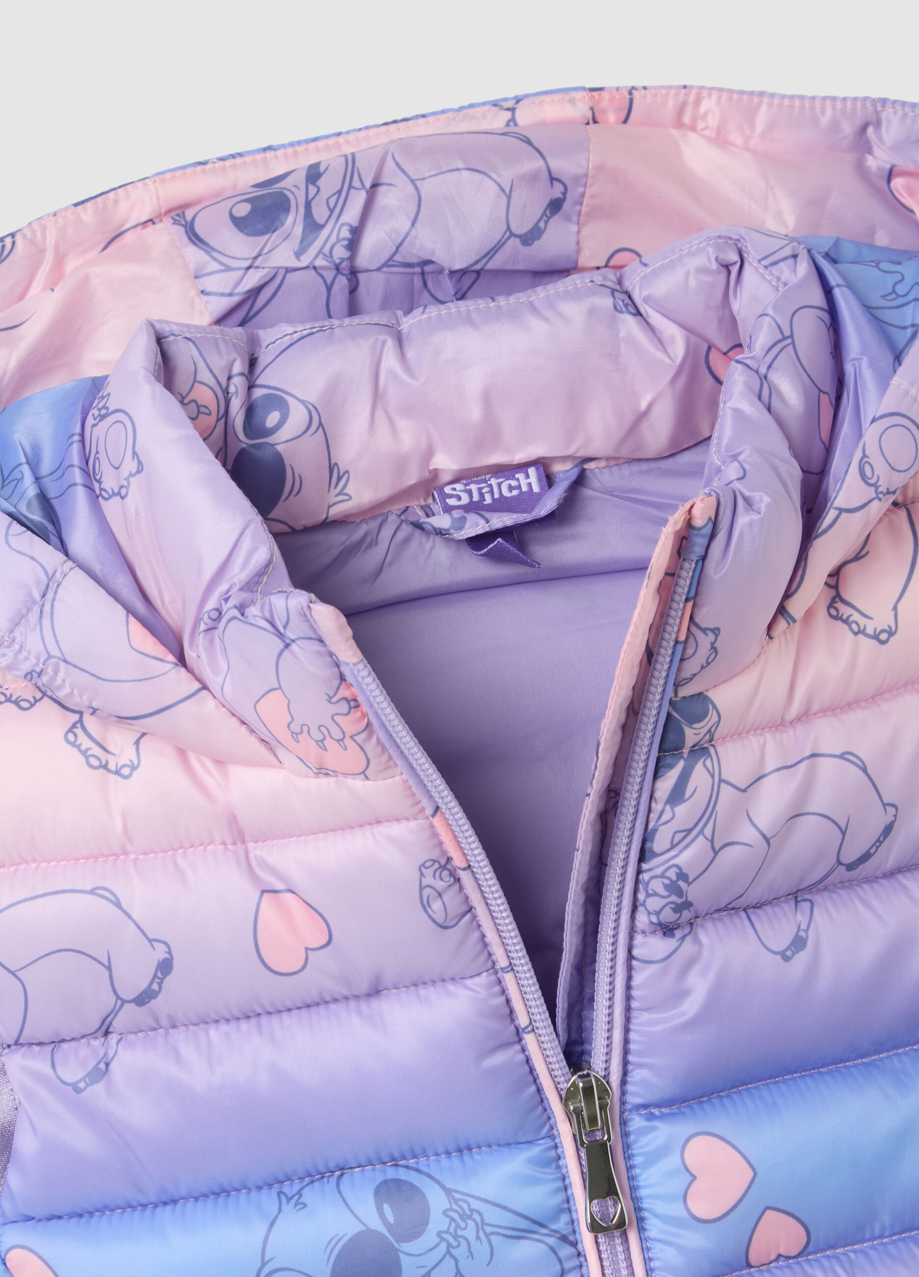 Girls' Multicolour Regular Fit Gilet