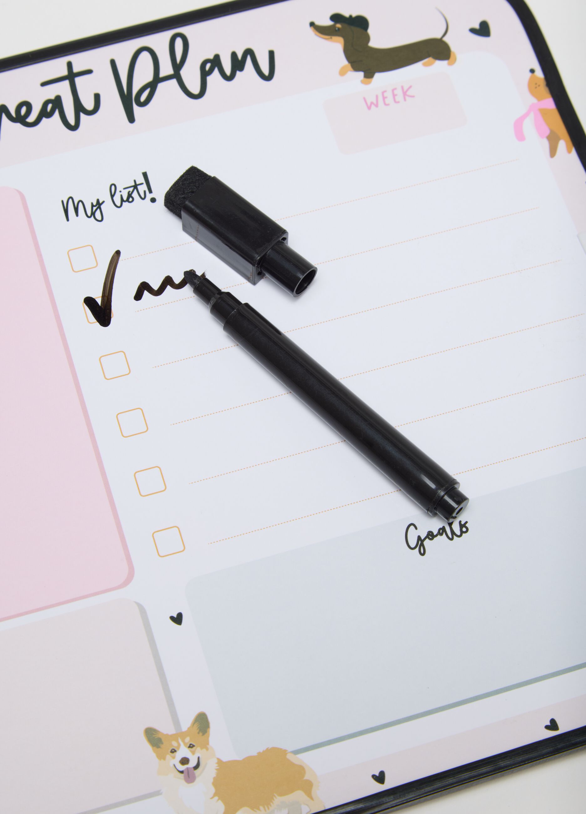 Grey Magnetic Board
