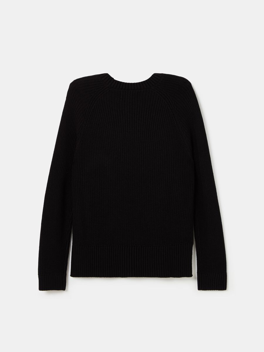 Ribbed pullover with raglan sleeves_4