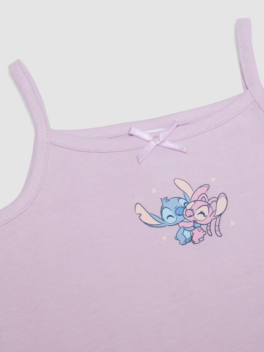 Bipack canotte in puro cotone multicolor da neonata regular fit_2